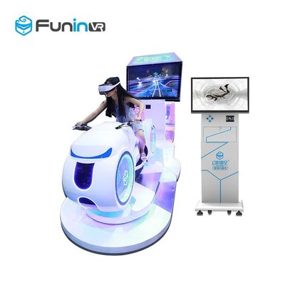 Oeil - simulateur/moto de la conduite VR d'aspect de crochet emballant la machine