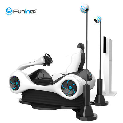 220 simulateur de réalité virtuelle de V 400KG 0.7KW 9D emballant la voiture de Karting de jeux pour des enfants