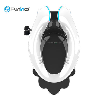 120kg 32 glissière excitante de l'expérience VR de simulateur fou de la réalité virtuelle 9D de joueur de pouce 220V 1