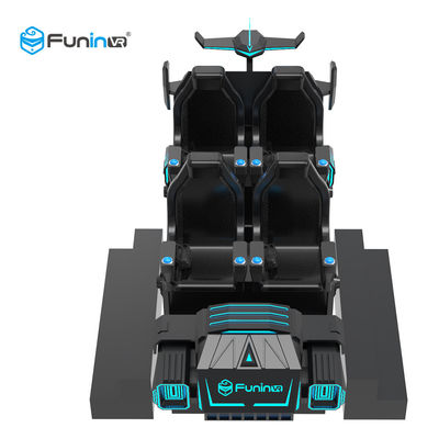 réalité virtuelle de simulateur de cinéma de 3.8KW 9D tirant la voiture de jeu de VR avec l'action sensible