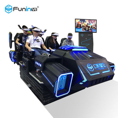 Voiture interactive de mouvement du simulateur VR de cinémas de l'action 9d 3.8KW 220V pour des jeux d'enfants