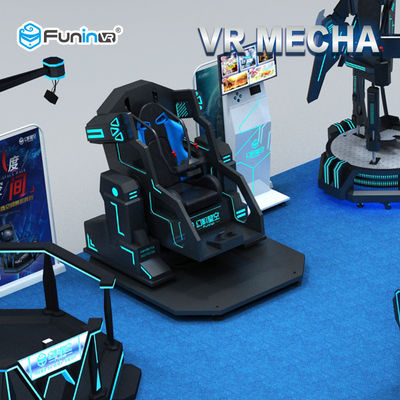 simulateur de réalité virtuelle de 700KW 9D jeu de tir de rotation de 360 degrés avec la ceinture de sécurité