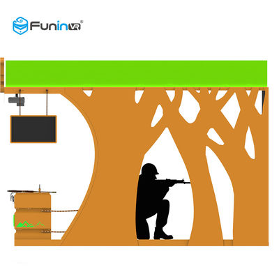 Le simulateur 220V VR de réalité virtuelle du jeu 9D de tir d'arme à feu éditent l'équipement de jeu