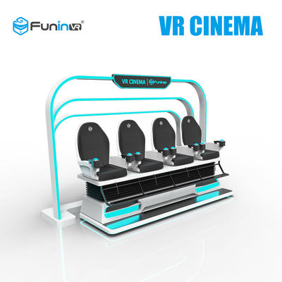 3KW 4 simulateur de réalité virtuelle des joueurs 9D avec le système électrique de mouvement pour des adolescents
