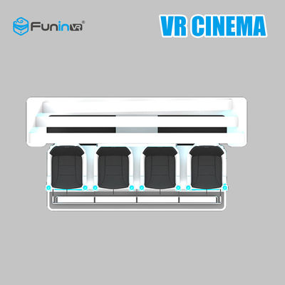 Taille 3250*1710*2280mm de simulateur de réalité virtuelle en verre 9D de Deepoon E3