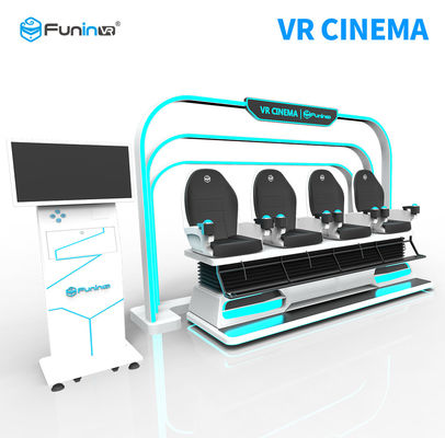 Taille 3250*1710*2280mm de simulateur de réalité virtuelle en verre 9D de Deepoon E3