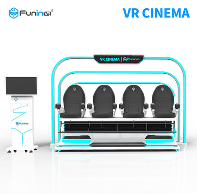 Simulateur multijoueur de la réalité virtuelle 9D pendant 6-65 années