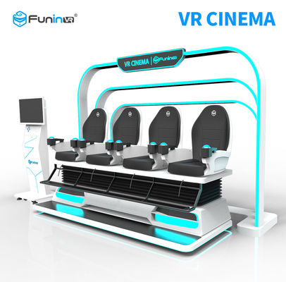 Simulateur multijoueur de la réalité virtuelle 9D pendant 6-65 années