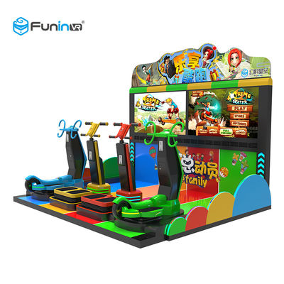 Simulateur interactif de Parkour 9D VR d'enfant intéressant pour le parc d'attractions