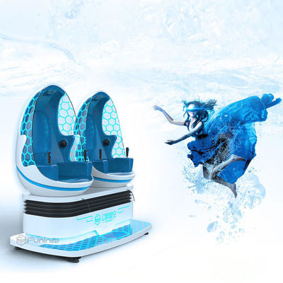 Jumeau détraqué électrique Seat du simulateur 4.5KW de réalité virtuelle de la plate-forme 9D