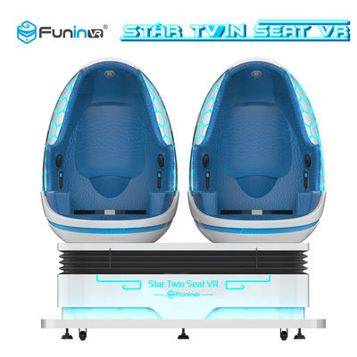 Simulateur de mouvement du cinéma 360 d'oeufs d'ISO9001 1 Seat 9D VR pendant les années 4+