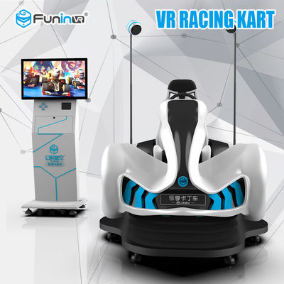 220V badine/simulateur VR des enfants 9D VR emballant la voiture de Karting 360 degrés