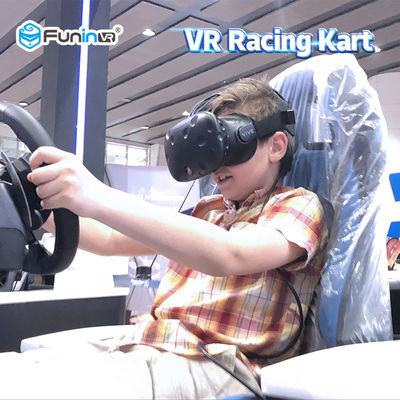220V badine/simulateur VR des enfants 9D VR emballant la voiture de Karting 360 degrés