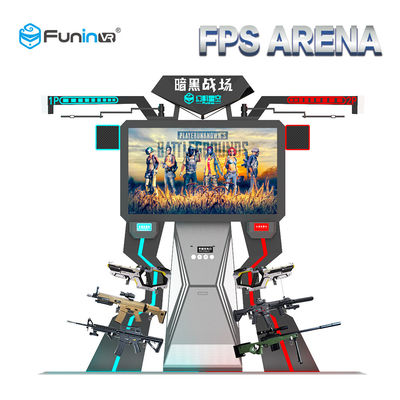 2 joueurs tirant le cinéma 2009mm*2710mm*2522mm de la réalité virtuelle 9D VR