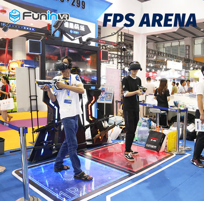 2 joueurs tirant le cinéma 2009mm*2710mm*2522mm de la réalité virtuelle 9D VR