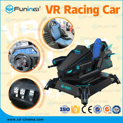 Machine dynamique de jeu de voiture de course d'arcade de simulateur de la réalité virtuelle 9D de joueur simple