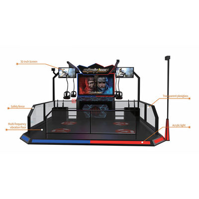 2 simulateur de tir des joueurs 9D VR avec le casque de HTC Vive pour le Moyen Âge