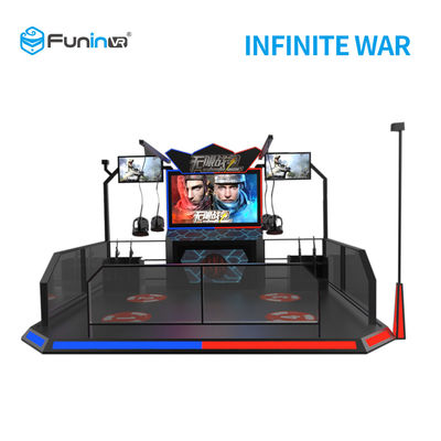 2 simulateur de tir des joueurs 9D VR avec le casque de HTC Vive pour le Moyen Âge