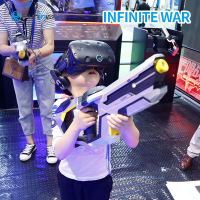 2 simulateur de tir des joueurs 9D VR avec le casque de HTC Vive pour le Moyen Âge