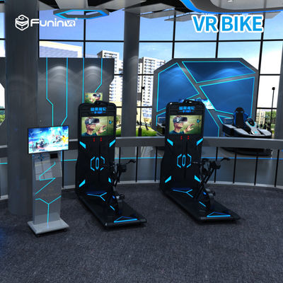 1 service d'esthétique industrielle virtuel stationnaire de tour de vélo de réalité virtuelle d'intérieur de joueur/vélo d'exercice