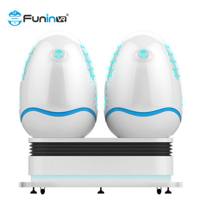 Puissance 1.2kw 360 simulateur du casque 9D VR de la machine VR d'oeufs de degré avec 12 effets spéciaux