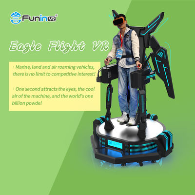 Plate-forme détraquée électrique dynamique de la plate-forme VR Flight Simulator de mouvement du contrôle 3 DOF