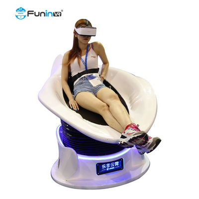 Glisseur de vr de jeux de l'espace de chaise d'oeufs de la réalité virtuelle 9d de la charge évaluée 120Kg
