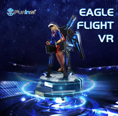 Parc à thème de l'expérience 9D VR Eagle VR de réalité virtuelle de la charge évaluée 150kg