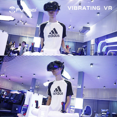 Cas vibrant des prix de vr d'équipement de divertissement de simulateur de jeu de VR