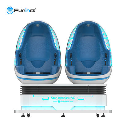 prix de chaise de Vr de machine de jeu de montagnes russes de Vr de cinéma de chaise des oeufs 9d