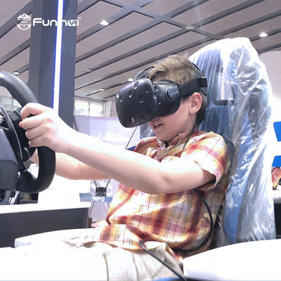 VR emballant le kart avec le simulateur de la course 9d Vr de Speeing dans le centre commercial avec de haute qualité