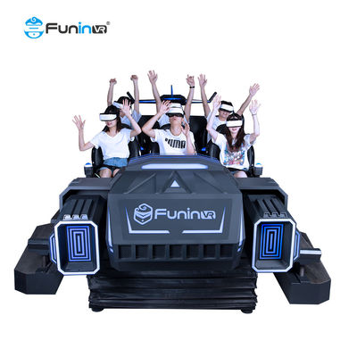 L'obscurité du simulateur 6Seats VR de Zhuoyuan 9DVR trouble Arcade Game Machine