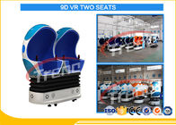 simulateur de luxe orange du parc d'attractions de Seat de mise à jour de 5D Movies+12PCS 9D VR avec la plate-forme tournante de 360 degrés