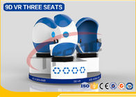 Luxe 3 Seat, salle de cinéma de cinémas d'action de Digital 9D de 360 degrés pour le centre commercial