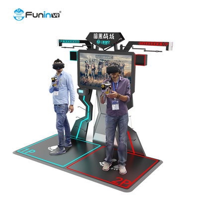 Machine de tir multijoueur de jeu de marcheur du simulateur FPS VR de réalité virtuelle 9D