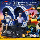 simulateur de machine d'oeufs de réalité virtuelle de 570kg 2.5KW 9d pour le parc d'attractions