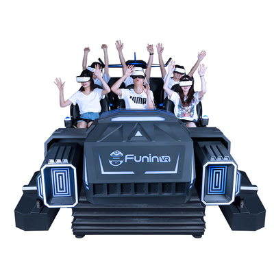 Réalité virtuelle multijoueuse de 360 degrés de thème extrême dynamique de simulateur du contrôle de mouvement 9D VR