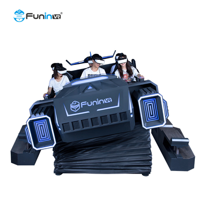 Réalité virtuelle multijoueuse de 360 degrés de thème extrême dynamique de simulateur du contrôle de mouvement 9D VR