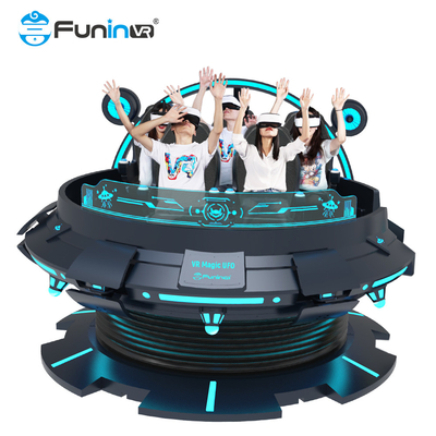 Simulateur de réalité virtuelle 9D pour 6 joueurs, visuels améliorés et mouvement réaliste