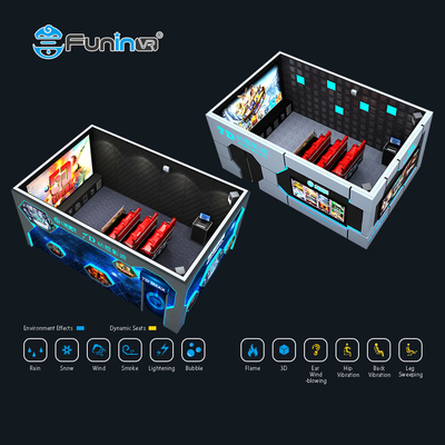 Écran 3D Jeux de simulation de course interactifs de mouvement Forme de couleur personnalisable