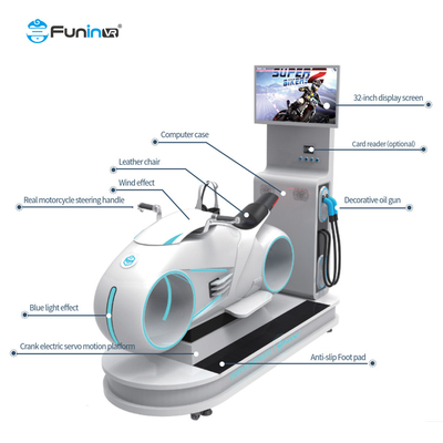 Jeux multijoueurs immersifs Simulateur de réalité virtuelle 9D avec écran HD 92 Jeux passionnants et thème extrême dynamique