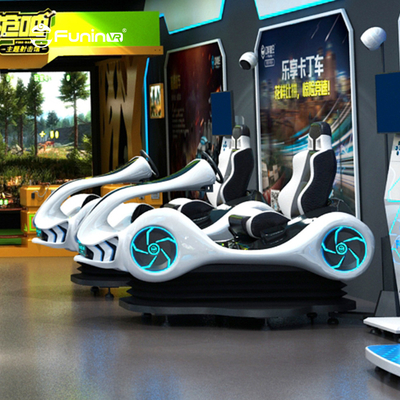 Simulateur VR 9D de course avec simulateur de moto pour commercial