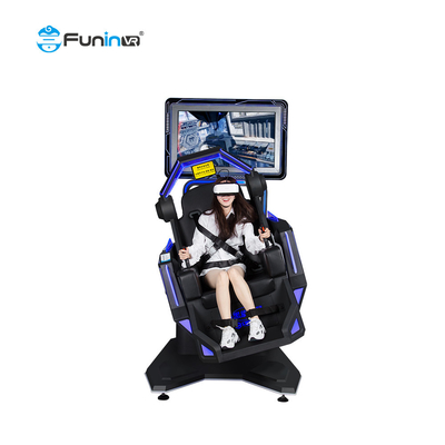 Expérience cinématographique en réalité virtuelle 9D avec contrôleur joystick