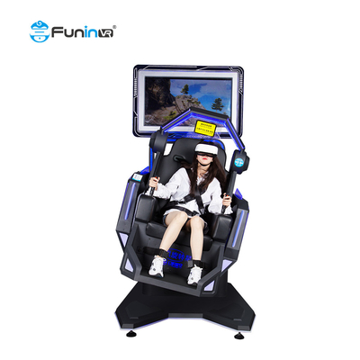 Expérience cinématographique en réalité virtuelle 9D avec contrôleur joystick