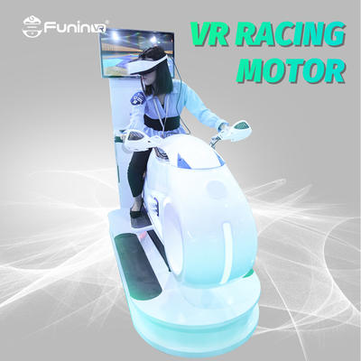 Simulateur de moto extrême de course VR avec contrôle de mouvement à 360 degrés et norme de sécurité