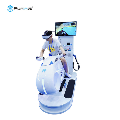 Simulateur de course 9D VR Moto avec 4,8 kW de puissance et 92 variétés de jeux