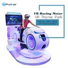 Simulateur de Vr de moto de cinéma de la conduite 9d de VR, emballant la machine de jeu