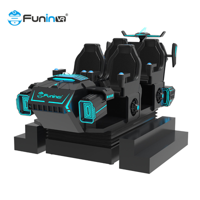 Simulateur de réalité virtuelle 9D de haute sécurité pour 6 joueurs et variété de contenu
