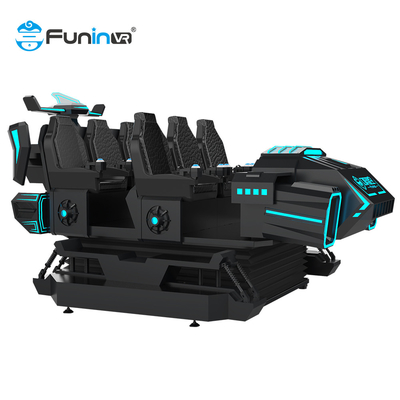 Simulateur de réalité virtuelle 9D de haute sécurité pour 6 joueurs et variété de contenu