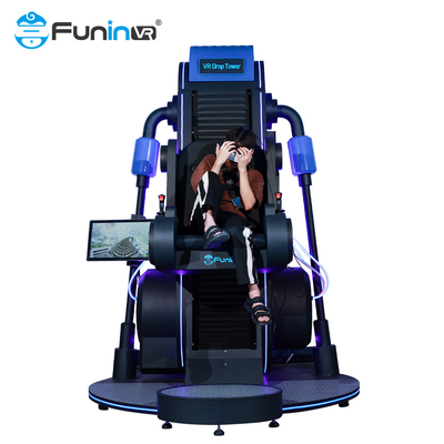 Simulateur VR 9D pour les occasions publiques avec une tension AC220V de 1,2 kW de puissance
